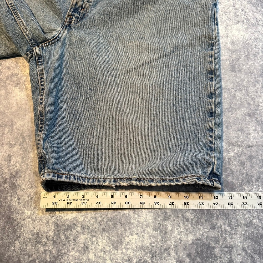 Vintage Levi's 560 Mens =Relaxed Fit Denim Jean‎ Shorts Size 40 Blue Light Wash - Picture 8 of 10